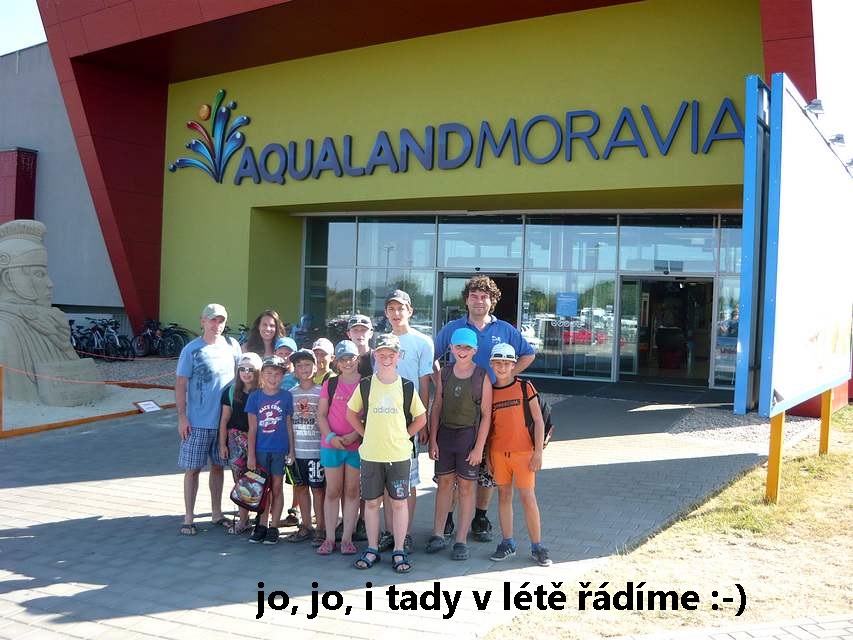 Dětský tábor Aqualand Moravia